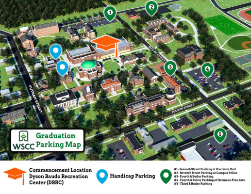 WSCO Commencement Parking