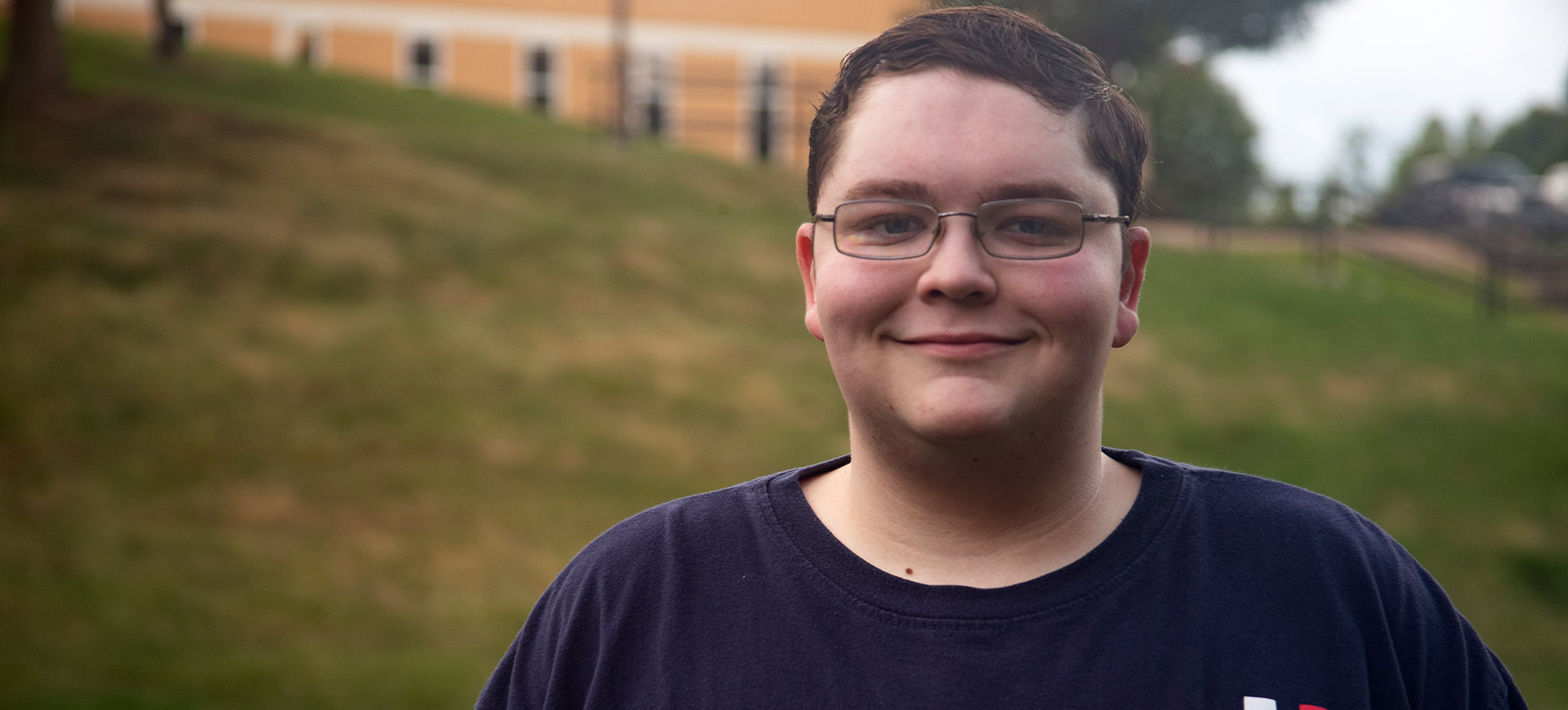 Washington State Community College (WSCC) Student of the Month Jared Farnsworth.