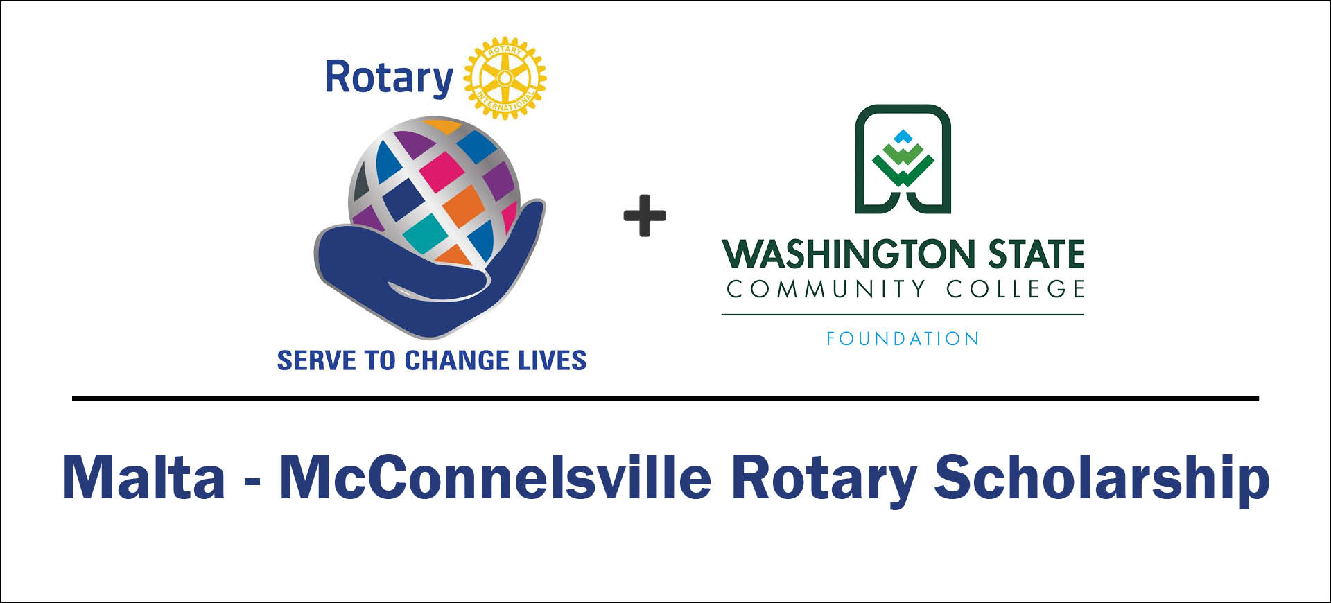 The Malta-McConnelsville Rotary Club contributed $10,000 to the Washington State Community College Foundation to endow a scholarship in the club’s name. The scholarship was created to perpetuate the organization’s mission to provide service to others, promote integrity, and advance world understanding, goodwill, and peace through its fellowship of business, professional, and community leaders.