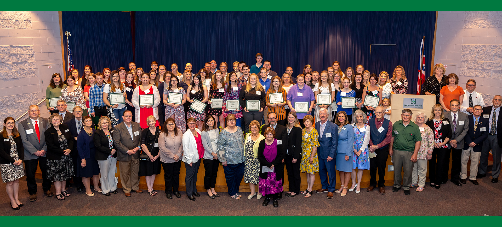 he Washington State Community College (WSCC) Foundation recently recognized both donors and scholarship recipients at the annual Foundation Scholarship Awards Ceremony. The event recognized 91 students who will benefit from Foundation awards in the 2019-20 academic year.