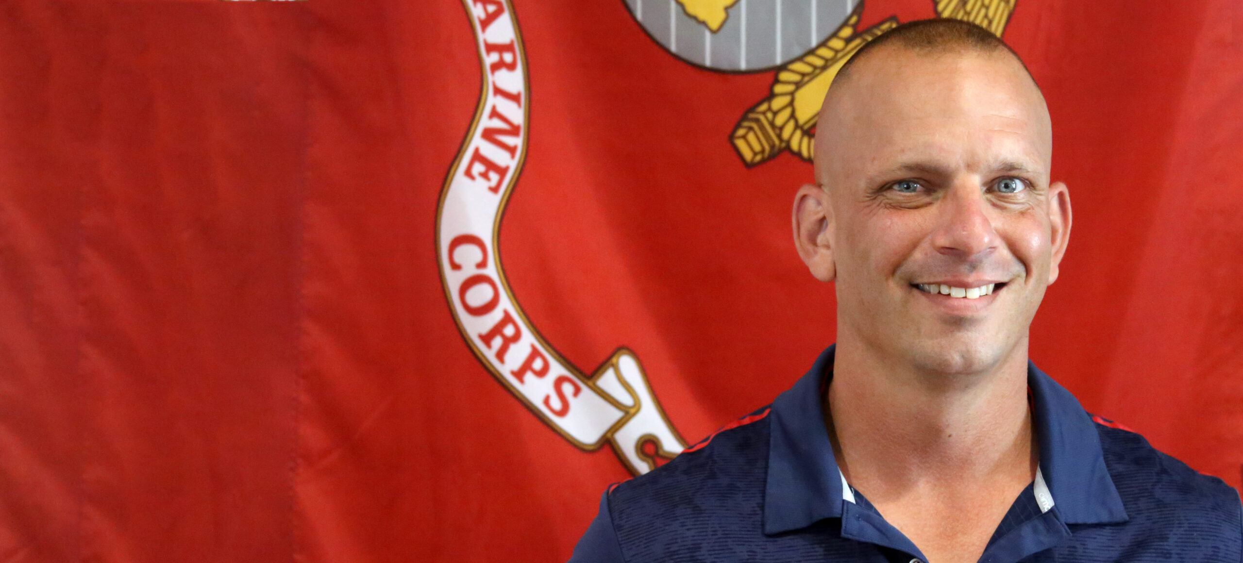 Bill Allen, retired Marine, is a stand-out student in the classroom at WSCC.