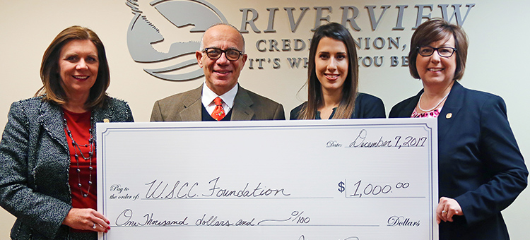 Rivewview Credit Union Establishes Scholarship at WSCC