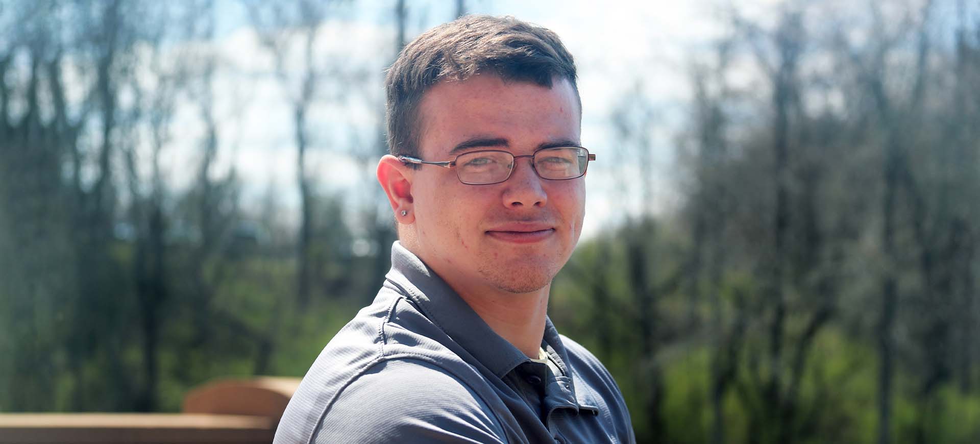 Trenton Napalo Washington State Community College Student of the Month April 2022